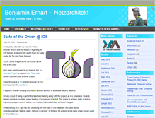Tablet Screenshot of benjaminerhart.com